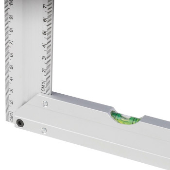 Set squadra alluminio con livella Camila