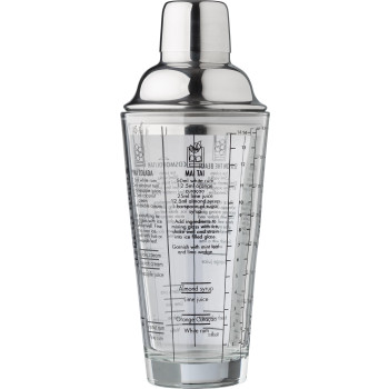 Shaker per cocktail in vetro capacità 750 m Adela