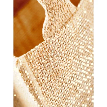 Shimmer Jute Mini Gift Bag