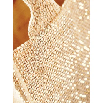 Shimmer Jute Mini Gift Bag