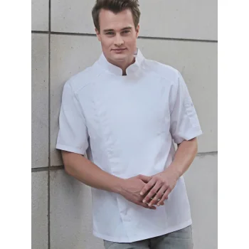 Short-Sleeve Chef Jacket Modern-Look