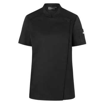 Short-Sleeve Ladies' Chef Jacket Modern-Look