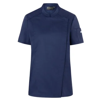 Short-Sleeve Ladies' Chef Jacket Modern-Look