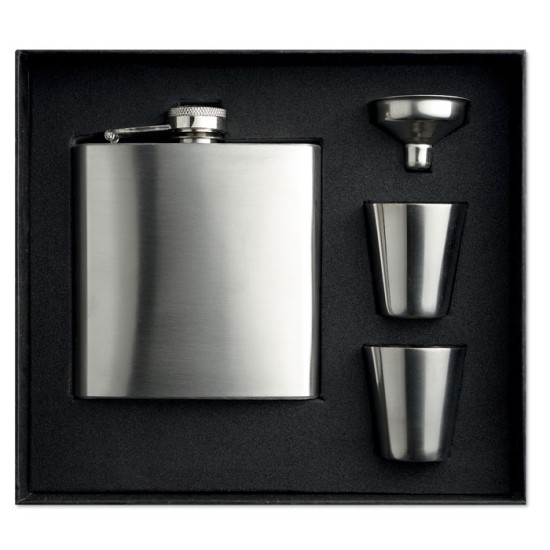 SLIMMY FLASK SET - Set fiaschetta con due bicchie