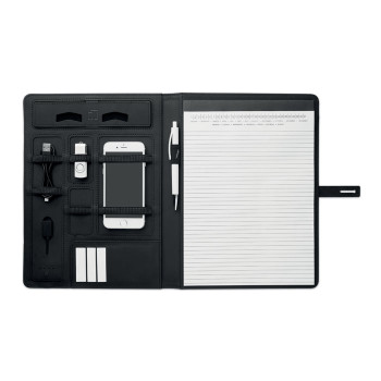 SMARTFOLDER - Blocco A4 con powerbank