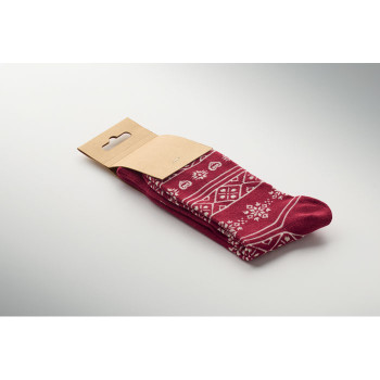 SOC LARGE - Coppia di calzini natalizie L