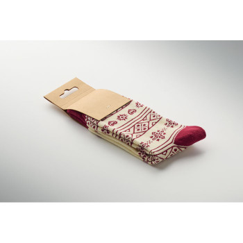SOC LARGE - Coppia di calzini natalizie L