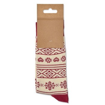 SOC LARGE - Coppia di calzini natalizie L
