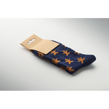 SOC LARGE - Coppia di calzini natalizie L