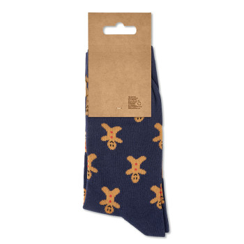 SOC LARGE - Coppia di calzini natalizie L