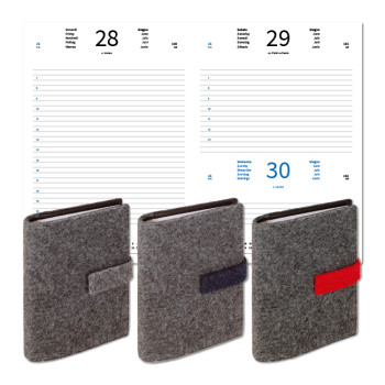 SOFTLY - Agenda a portafoglio giornaliera