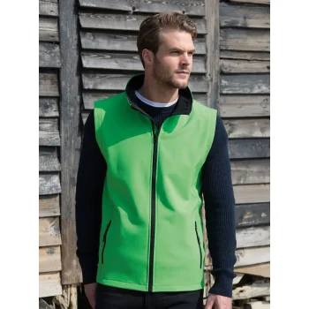 Softshell bodywarmer stampabile