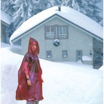 SPRINKLE - Poncho pieghevole in polybag