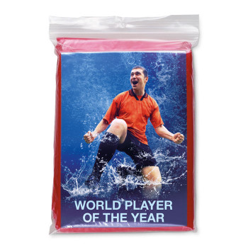 SPRINKLE - Poncho pieghevole in polybag