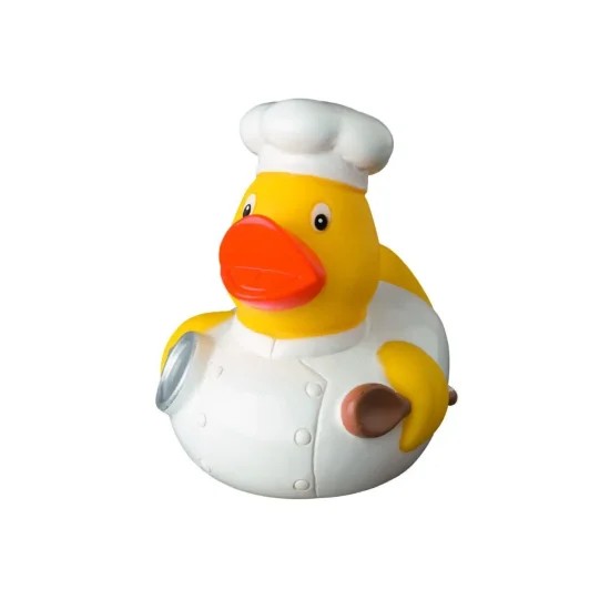 Squaky duck, chef