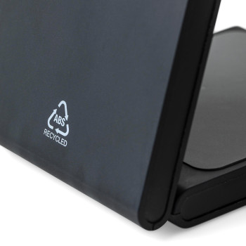 Stazione di ricarica wireless 3-in-1 in ABS riciclato Valerio