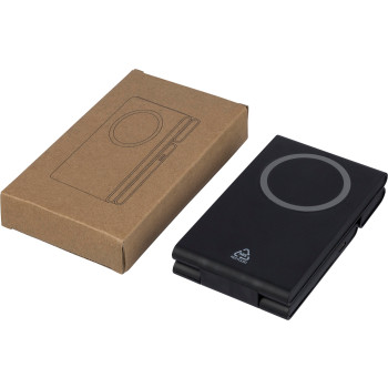 Stazione di ricarica wireless 3-in-1 in ABS riciclato Valerio