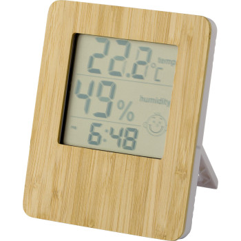 Stazione meteorologica in bamboo e ABS Piper