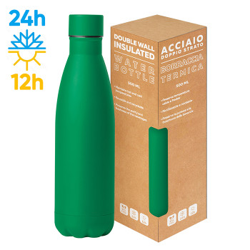 STEEL MAT BOTTLE 500 FLAT