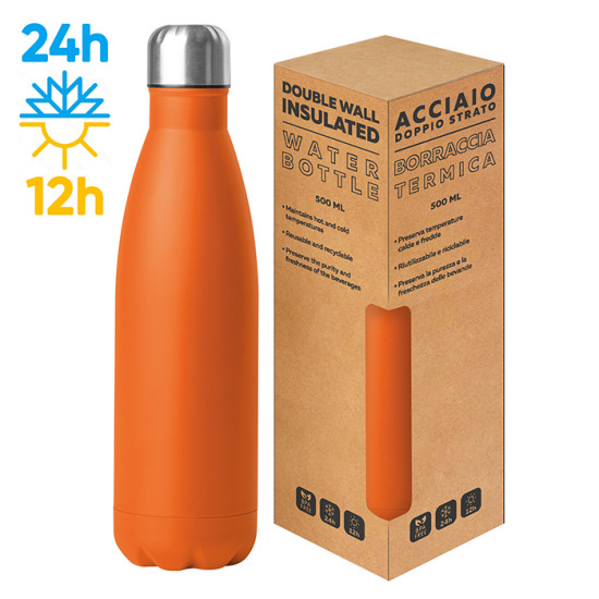 STEEL MAT BOTTLE 500