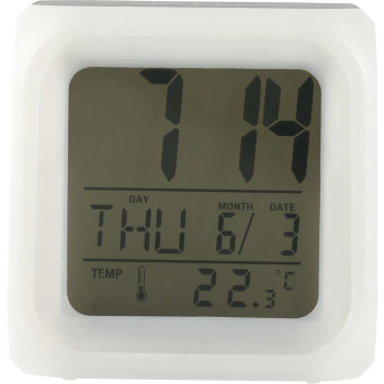 Sveglia a forma di cubo in HIPS Leona