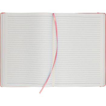 Taccuino formato +/- A4 certificato FSC® in PU riciclato Azure