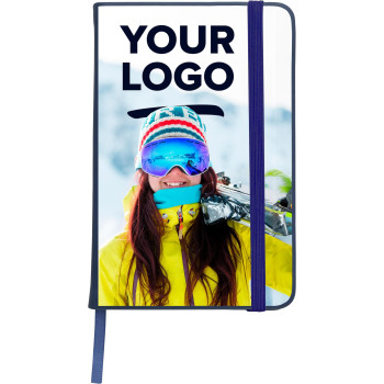 Taccuino formato +/- A5 a righe in PU Eva