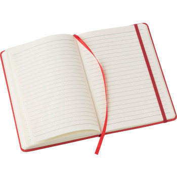 Taccuino formato +/- A5 a righe in PU Eva