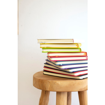 Taccuino formato +/- A5 a righe in PU Eva