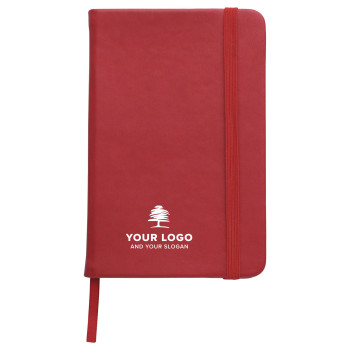 Taccuino formato +/- A5 a righe in PU Eva