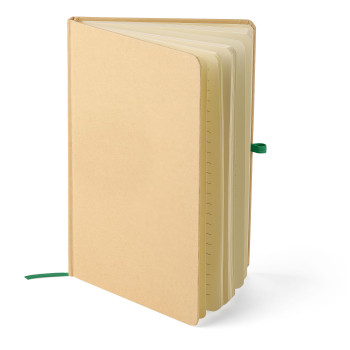 Taccuino formato +/- A5 certificato FSC® in carta kraft Haze
