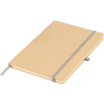 Taccuino formato +/- A5 certificato FSC® in carta kraft Haze