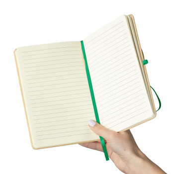 Taccuino formato +/- A5 certificato FSC® in carta kraft Haze