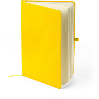 Taccuino formato +/- A5 certificato FSC® in PU riciclato Bloom