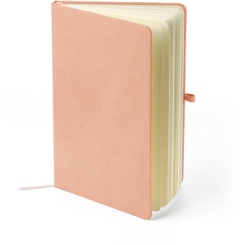 Taccuino formato +/- A5 certificato FSC® in PU riciclato Bloom