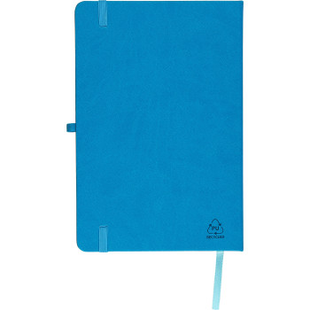 Taccuino formato +/- A5 certificato FSC® in PU riciclato Bloom
