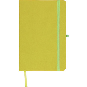 Taccuino formato +/- A5 certificato FSC® in PU riciclato Bloom