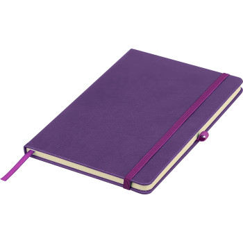 Taccuino formato +/- A5 certificato FSC® in PU riciclato Bloom