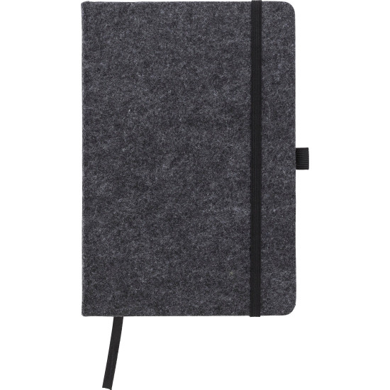 Taccuino formato +/- A5 in feltro rPET Harper