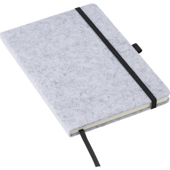 Taccuino formato +/- A5 in feltro rPET Harper