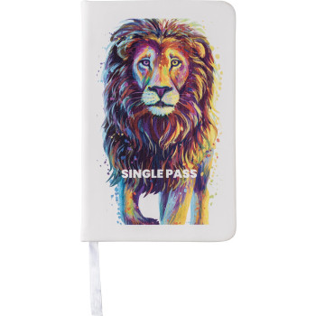 Taccuino formato +/- A6 a righe in PU Dita