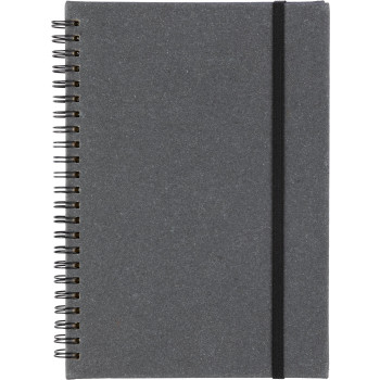 Taccuino in pelle riciclata formato +/- A5 Egon