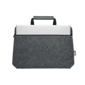 TAPLA - Borsa laptop in feltro RPET