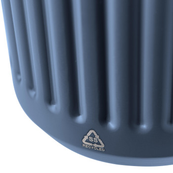 Tazza da viaggio in acciaio inossidabile riciclato Chiara 400 ml