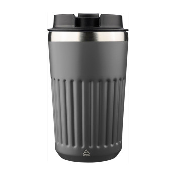 Tazza da viaggio in acciaio inossidabile riciclato Chiara 400 ml
