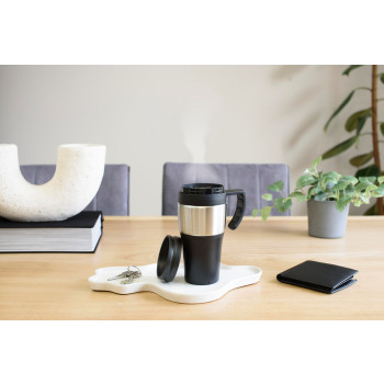 Tazza da viaggio in PP ed acciaio inox, capacità 500 ml Karina