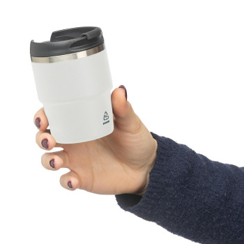 Tazza termica a doppia parete in acciaio inox riciclato 175 ml Oli