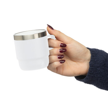 Tazza termica a doppia parete in acciaio inox riciclato 180 ml Lilia