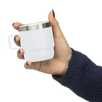 Tazza termica a doppia parete in acciaio inox riciclato 180 ml Lilia
