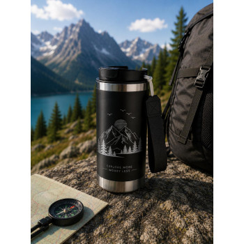 Tazza termica a doppia parete Kayla | Riciclata | 500 ml